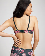 Push-Up Plunge Bra - COTTAGE FLORAL MINI GREEN | Soma Women