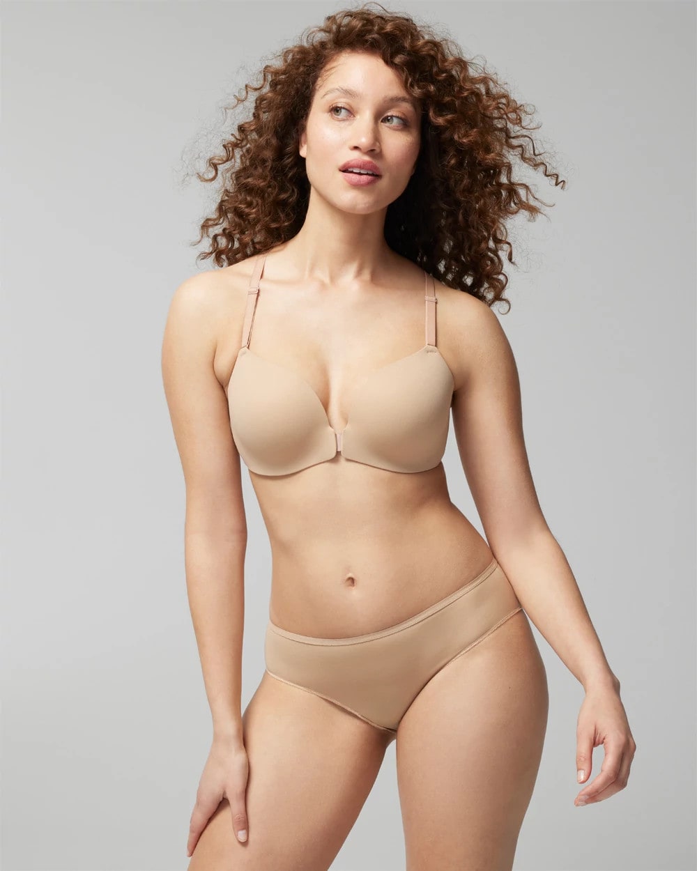 Front-Close Racerback Bra - WARM AMBER | Soma Women