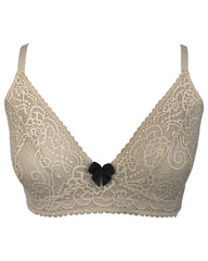 Wireless Pocketed Lace Bra - NUDE | Soma Women