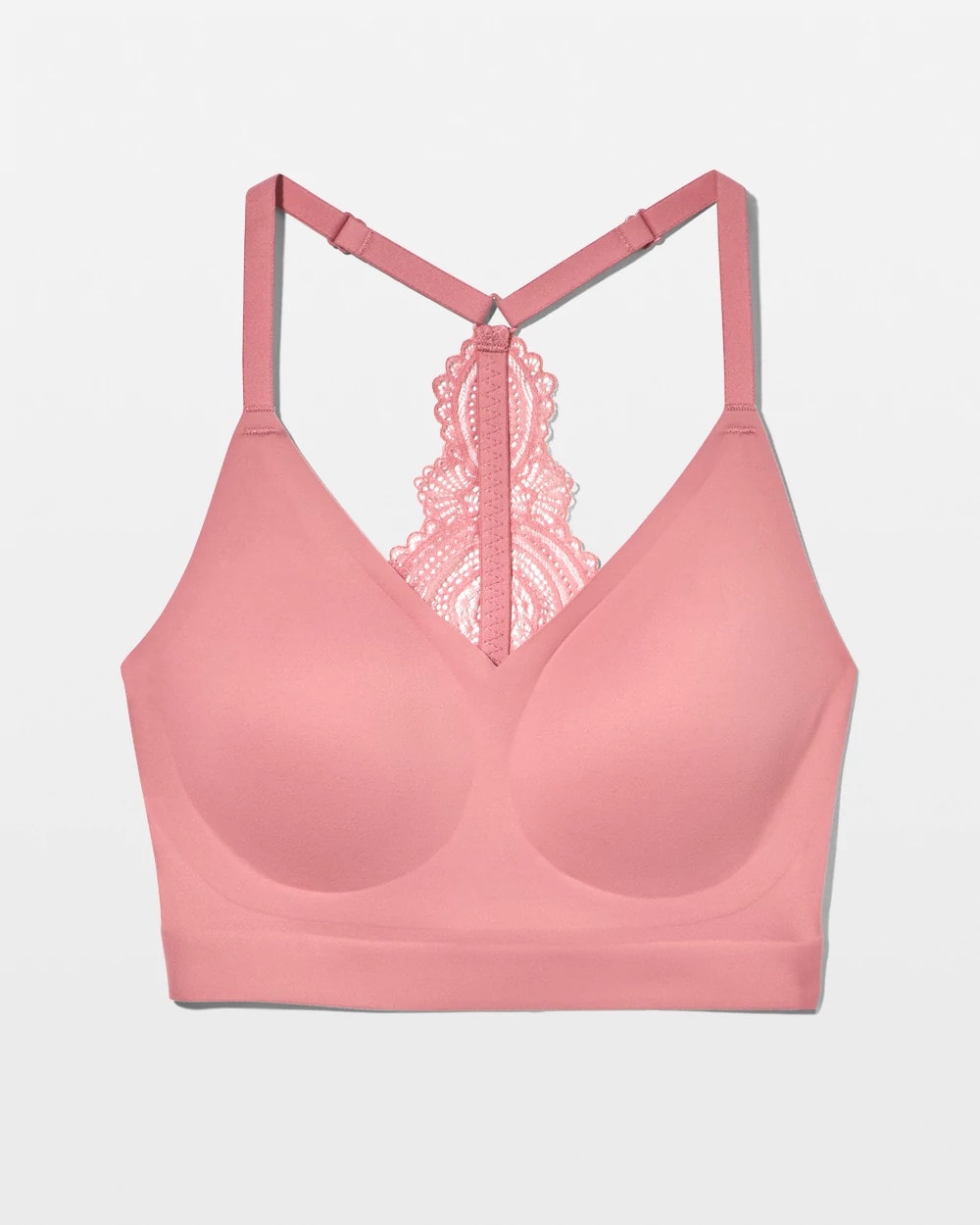 Racerback Bralette with Lace Back - ANTIQUE PINK | Soma Women