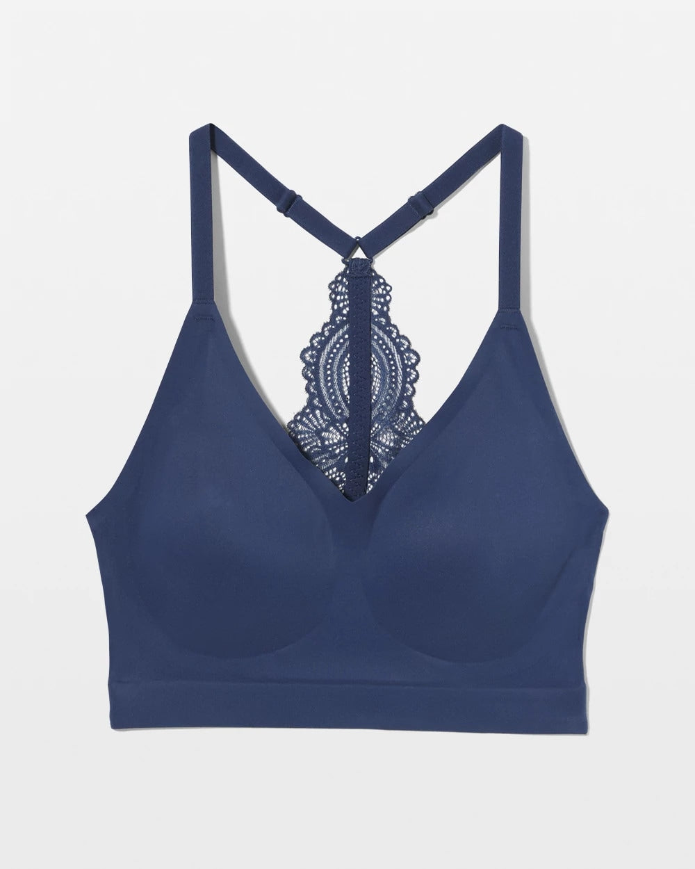 Racerback Bralette with Lace Back - INK BLUE | Soma Women