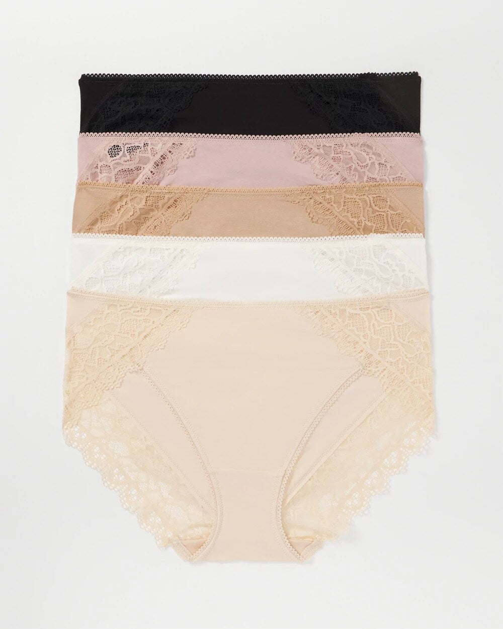 Lace High-Leg 5 Pack - BASIC MULTI PACK | Soma Women