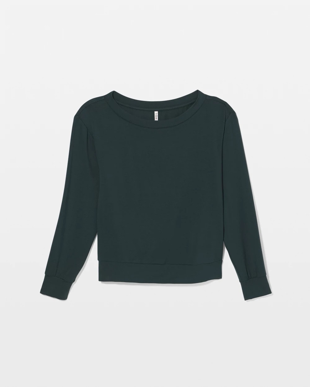 Long-Sleeve Pajama Top - GREEN JOLIE | Soma Women