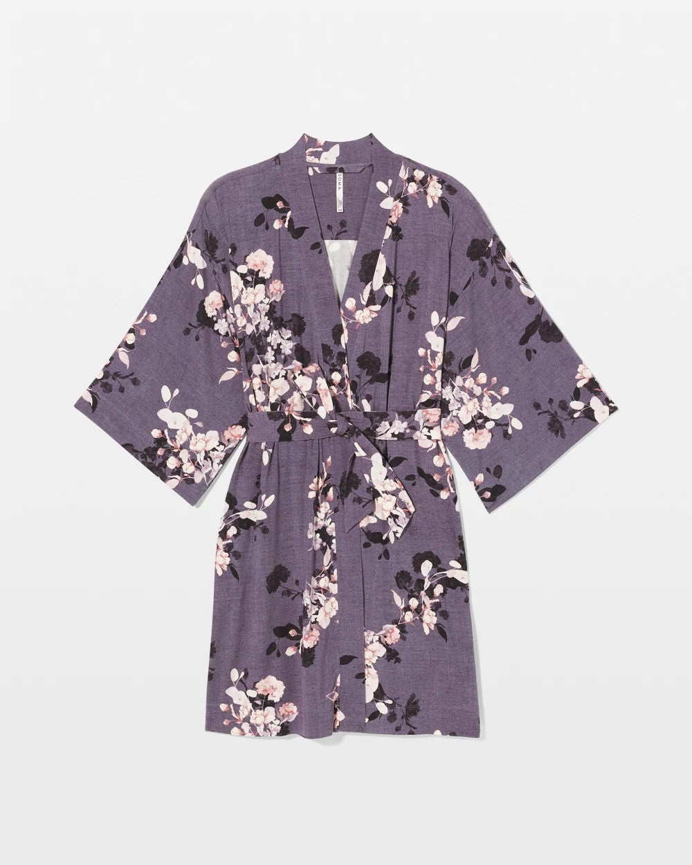 Short Robe - FLORAL DREAMS GRAY | Soma Women