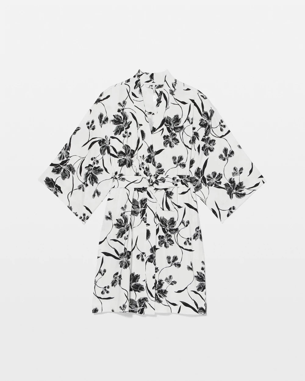 Short Robe - REFLECTION BLOOMS CHAMP | Soma Women