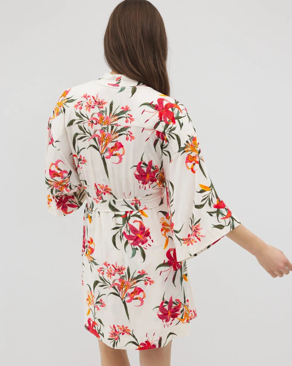Short Robe - LE TIGRE FLORA CHAMPAGNE | Soma Women
