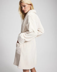 Plush Short Robe - CHAMPAGNE DREAMS | Soma Women