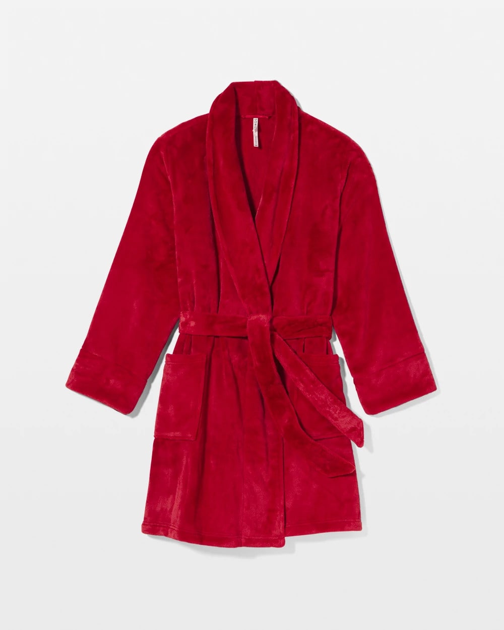Plush Short Robe - PAINT THE TOWN RED | Soma Women