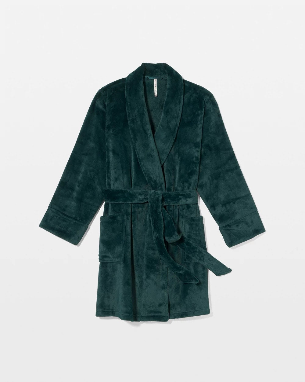 Plush Short Robe - GREEN JOLIE | Soma Women