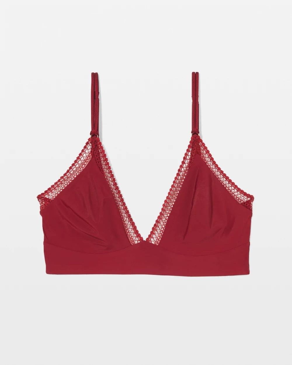 Geo Lace Trim Bralette - FIRST KISS | Soma Women