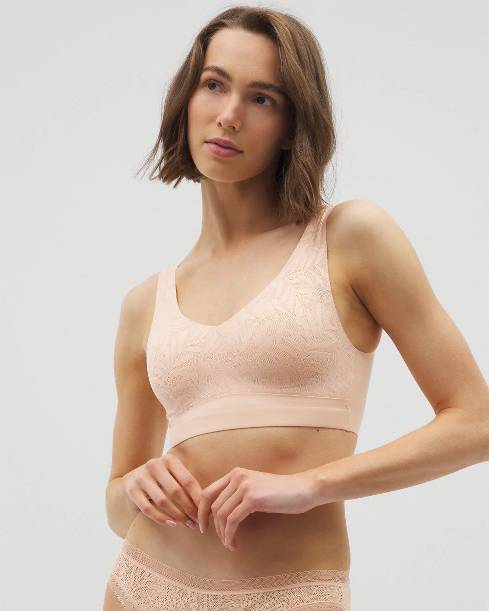 Lace Bralette - PEACH PARFAIT | Soma Women