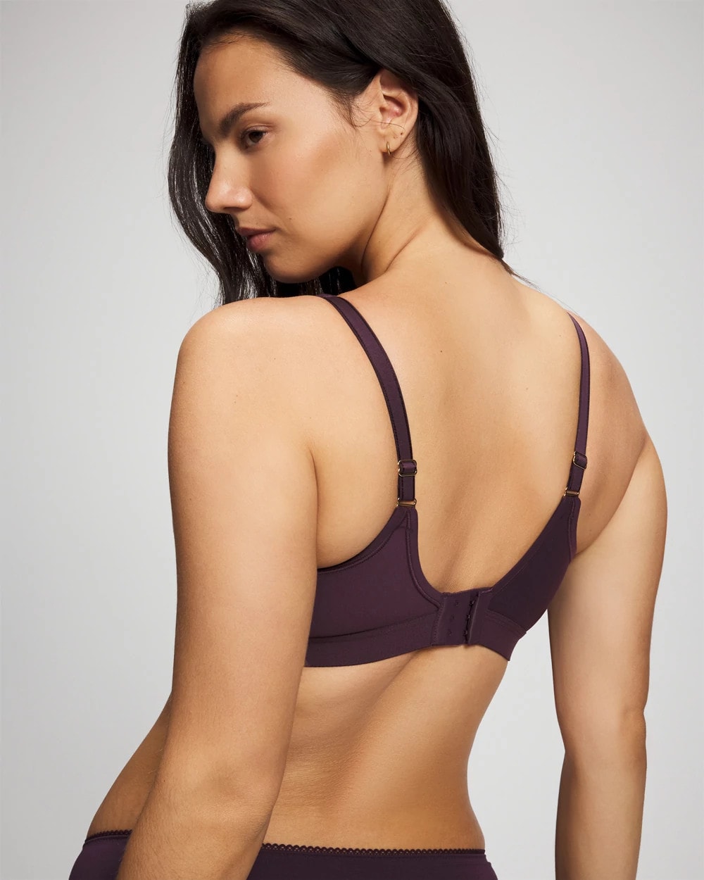 Wireless Unlined Full Coverage Bra - PLUM PERFECT | Soma Women