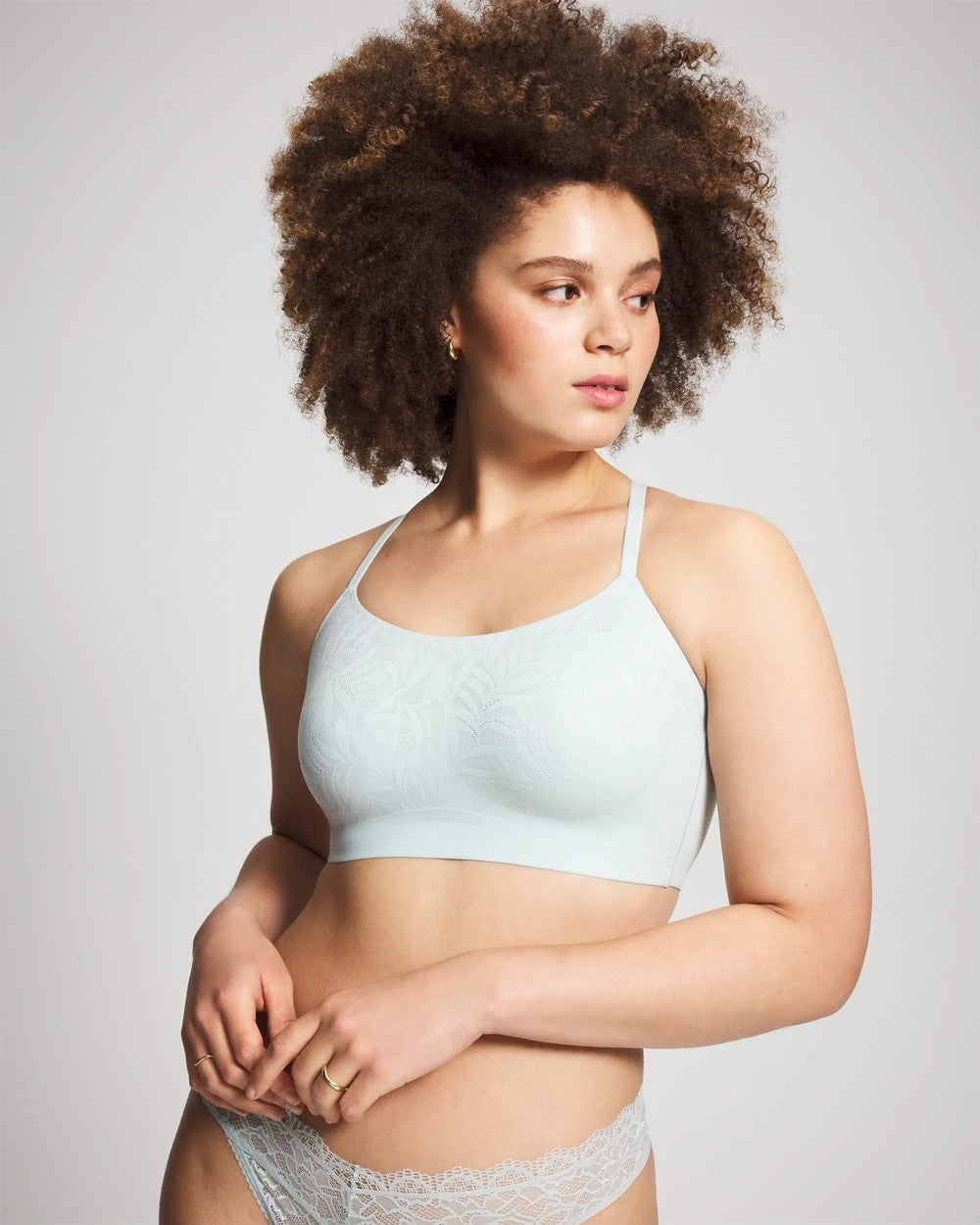 Lace Adjustable Bralette - TRANQUILITY | Soma Women