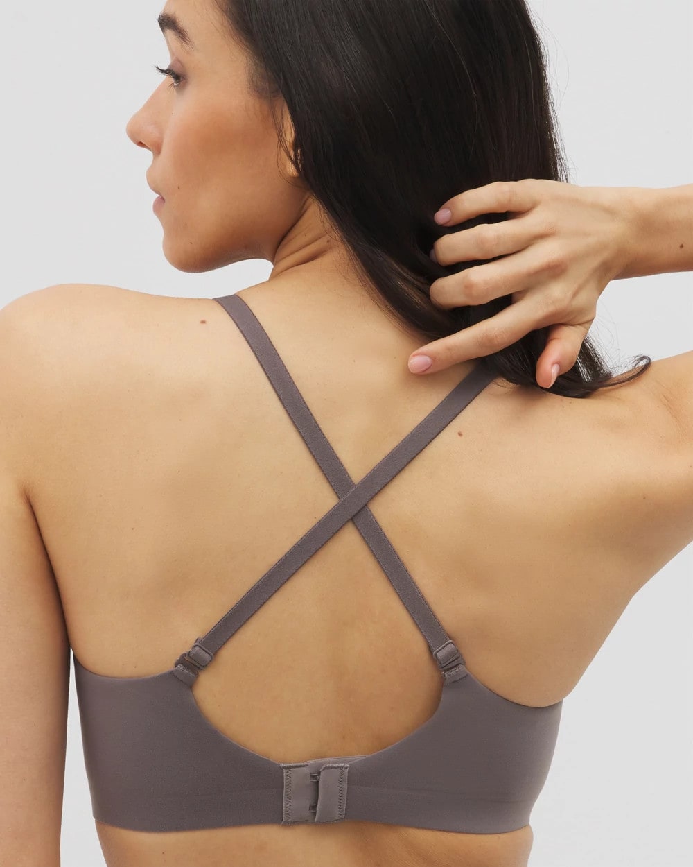 Lace Adjustable Bralette - GRAY ABYSS | Soma Women