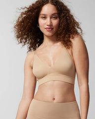 Wireless Unlined Bra - WARM AMBER | Soma Women