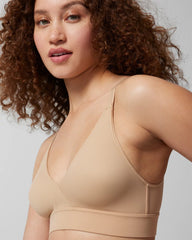 Wireless Unlined Bra - WARM AMBER | Soma Women