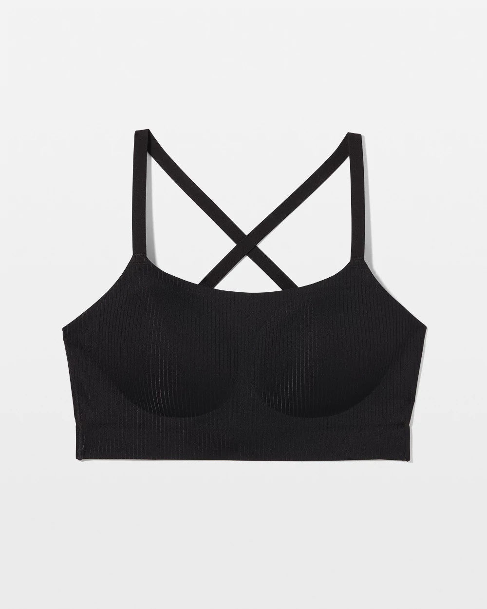 Rib Adjustable Bralette - BLACK | Soma Women