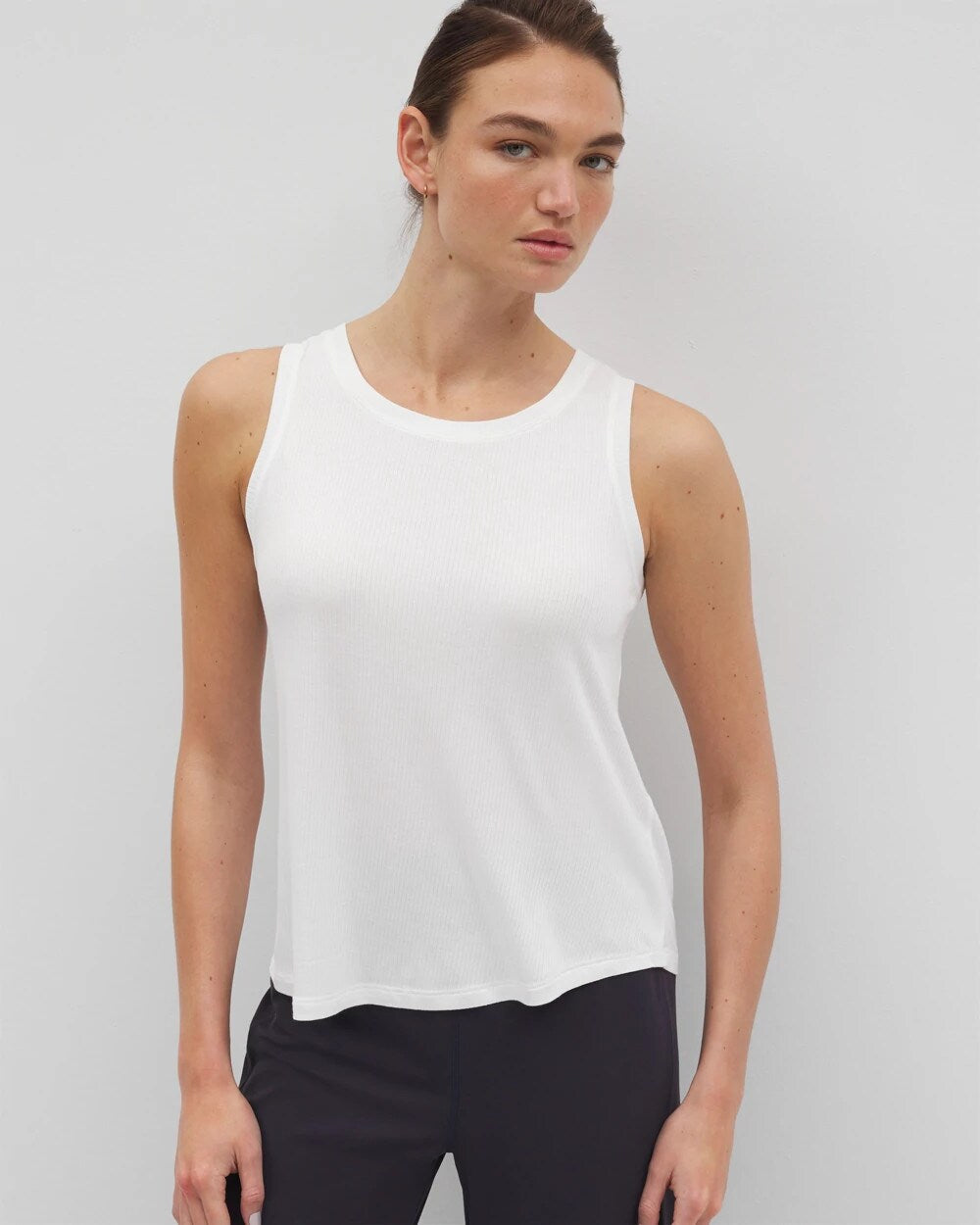 Rib Knit Tank - OPTIC WHITE | Soma Women