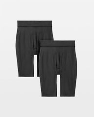 Lightweight Smoothing Short 2 Pack - BLACK MULTI PACK | Soma Women