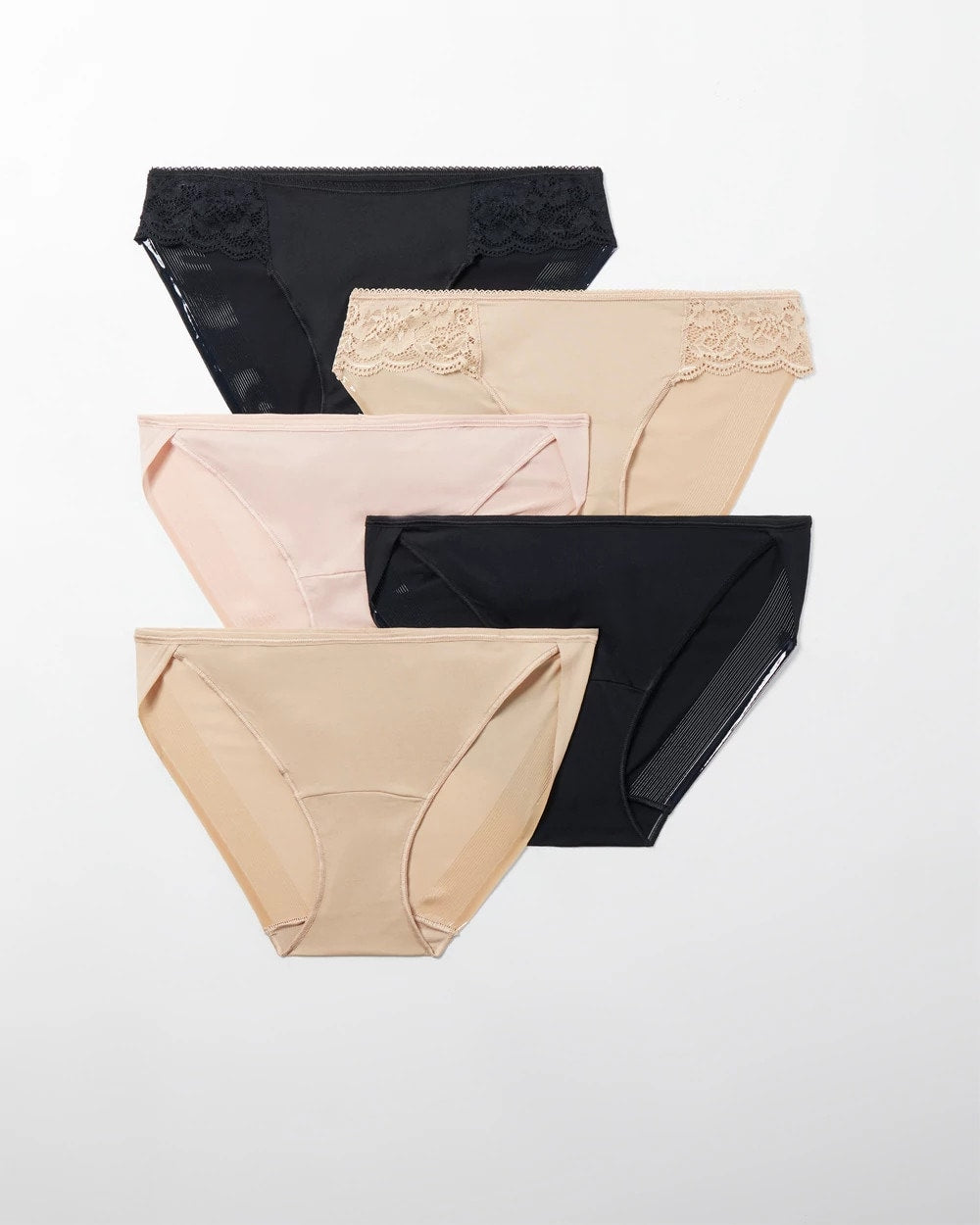 Bikini Panty with Lace 5 Pack - BASIC MULTI PACK | Soma Women