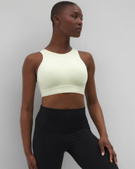 High-Neck Yoga Bra - ALOE WASH | Soma Women