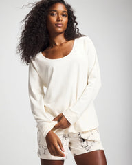 Long Sleeve Pajama Top - CHAMPAGNE DREAMS | Soma Women