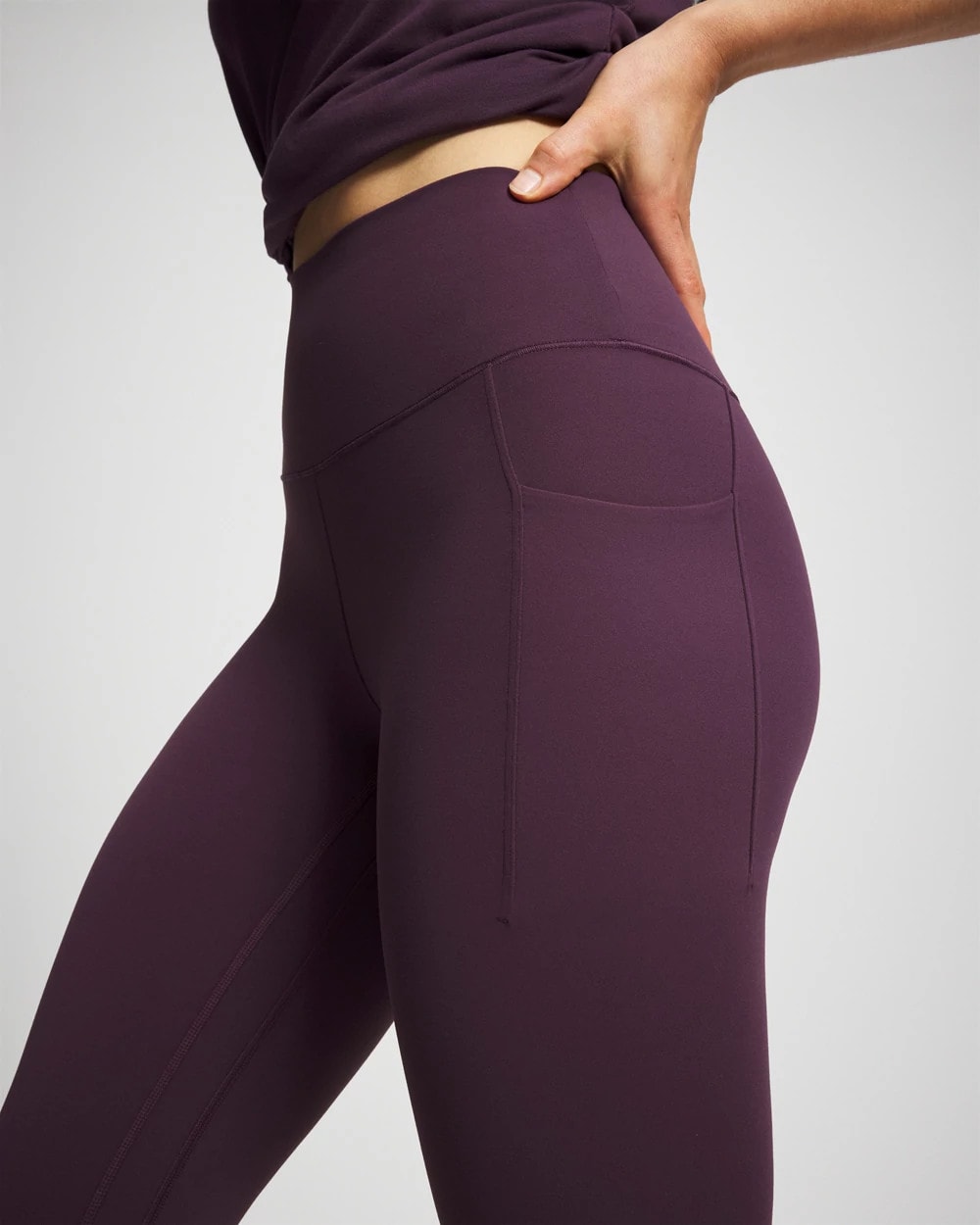 24/7 High-Waist Legging - PLUM PERFECT | Soma Women