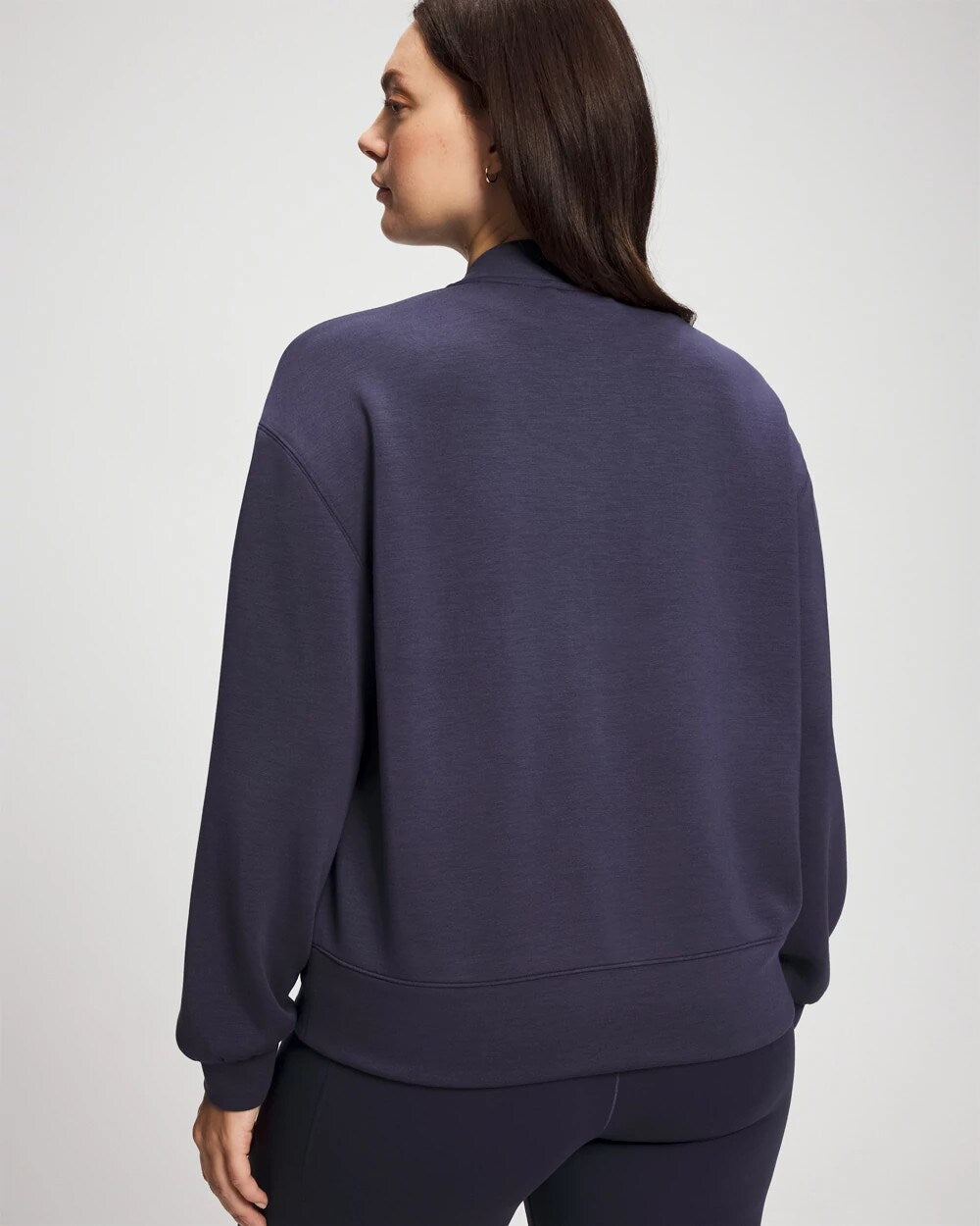 Modern Modal Bomber Jacket - DEEP INDIGO | Soma Women