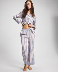Pajama Pants - RELAX STRIPE BLUE OPAL | Soma Women