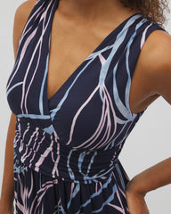 Goddess Maxi Bra Dress - SO RELEAFED GRAND NAVY | Soma Women
