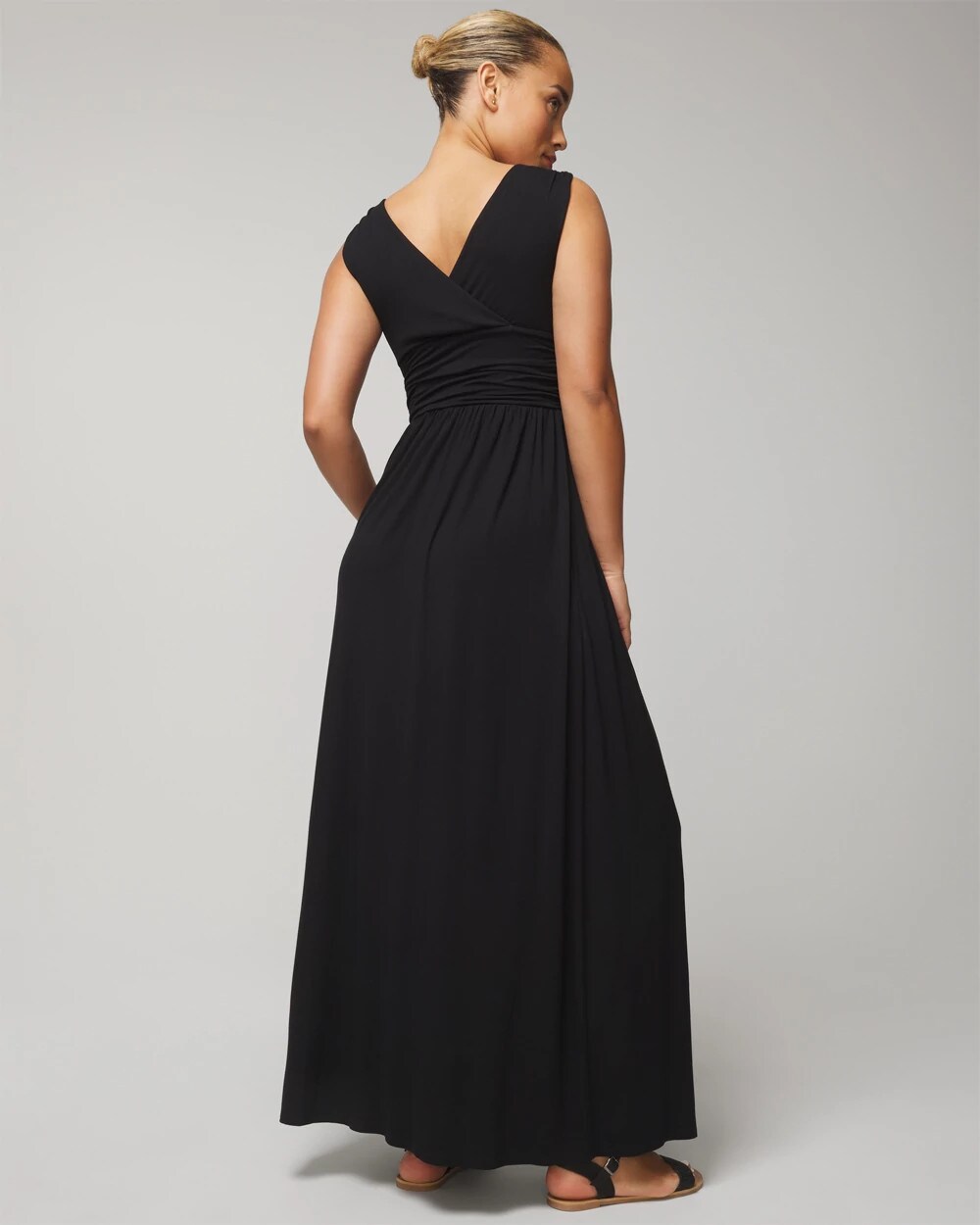 Goddess Maxi Bra Dress - BLACK | Soma Women