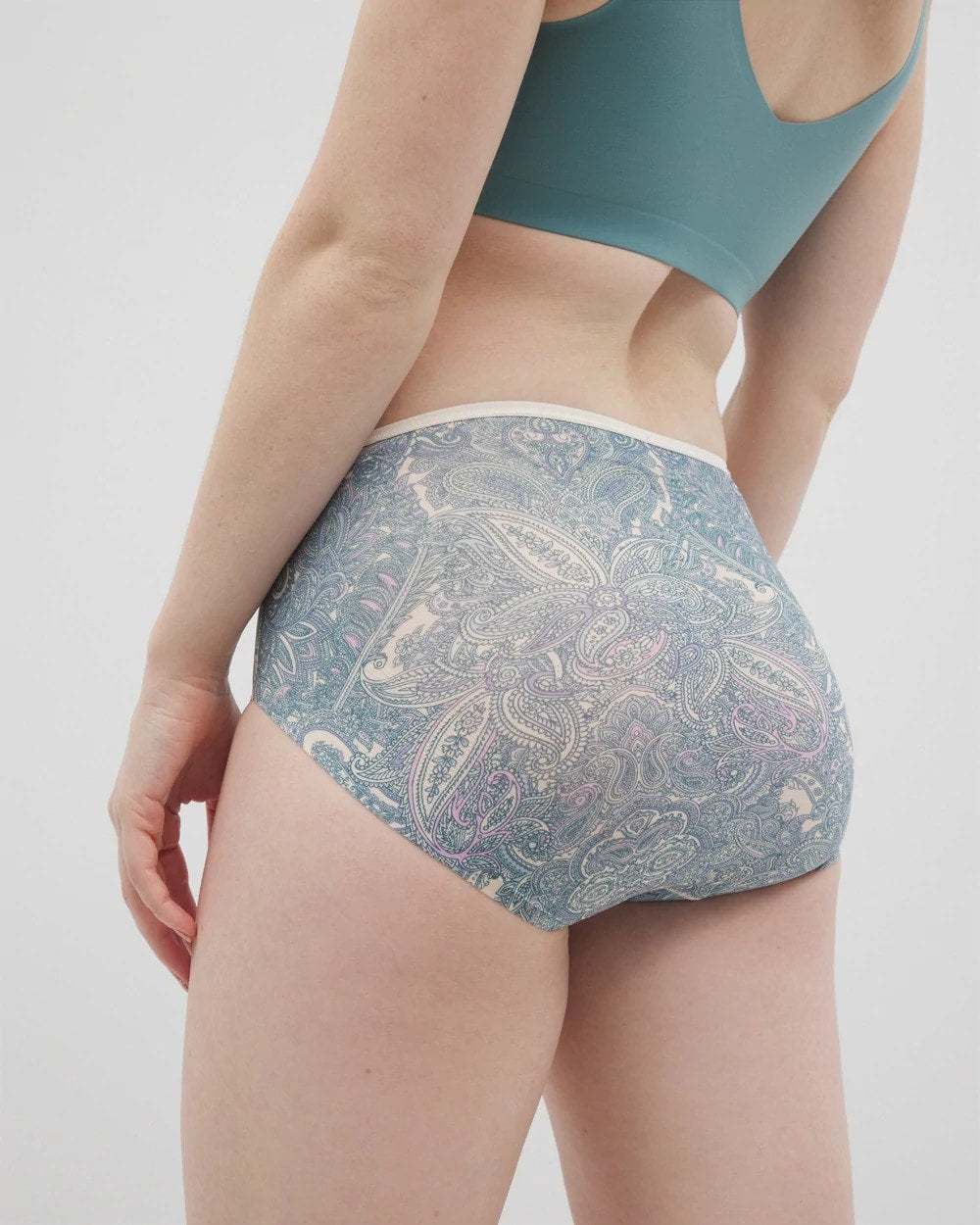 Modern Brief Panty - GLOBAL PAISLEY M CHAMP | Soma Women