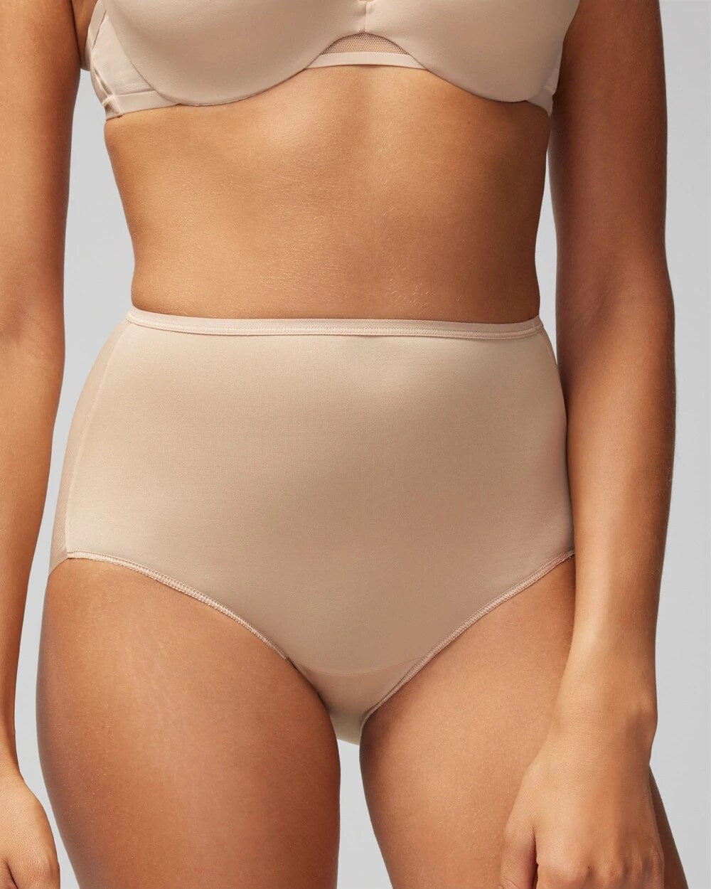 High-Waist Brief Panty - WARM AMBER | Soma Women