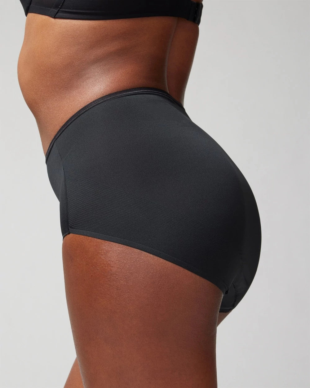 High-Waist Brief Panty - BLACK | Soma Women