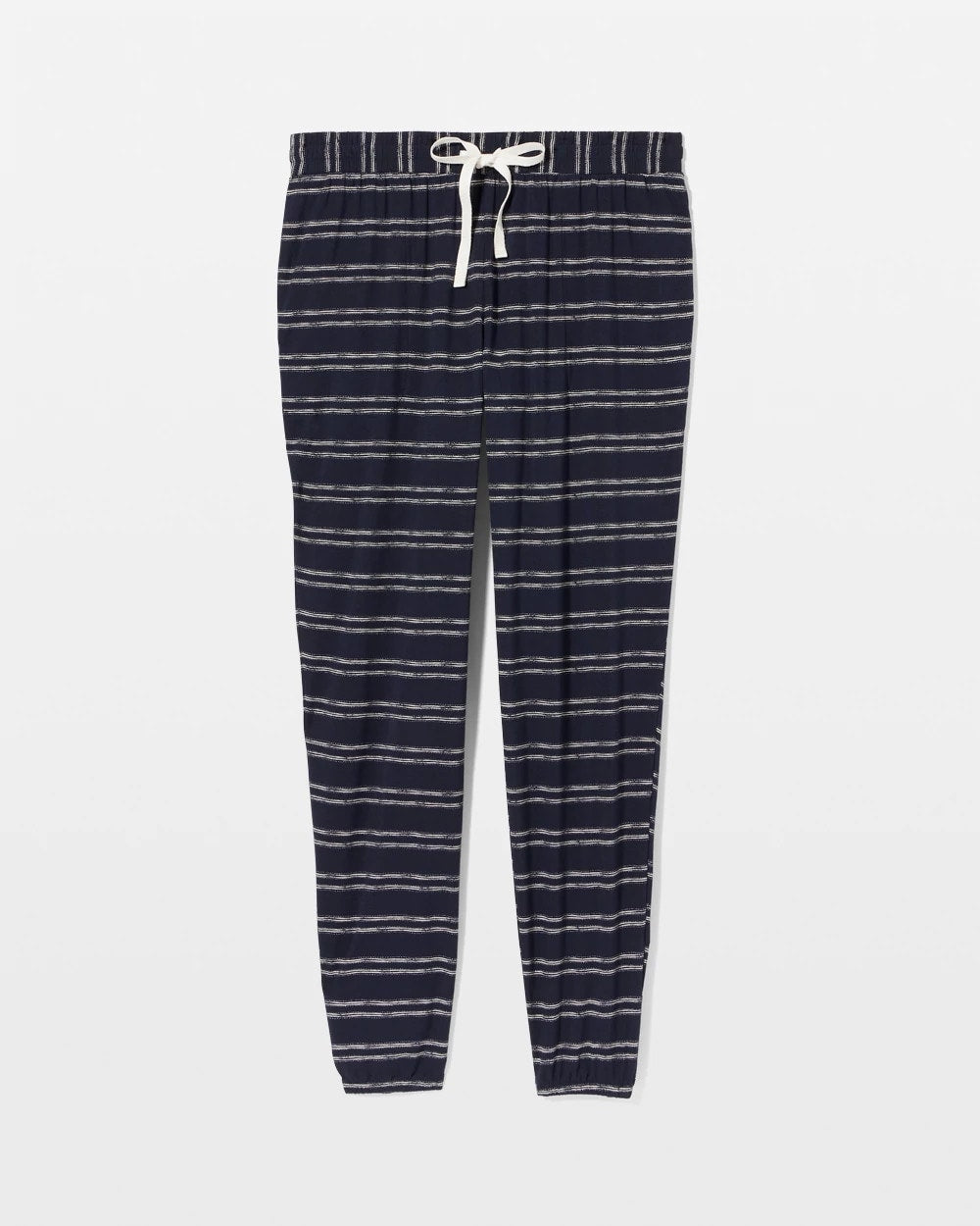 Banded Ankle Pajama Pant - BOHO STRIPE NAVY | Soma Women
