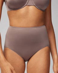 High-Waist Brief Panty - MOCHACCINO | Soma Women