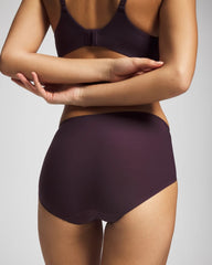 Enbliss Soft Stretch Modern Brief Panty - PLUM PERFECT | Soma Women