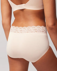 Brief Panty with Enchanting Lace - PALE SAND | Soma Women