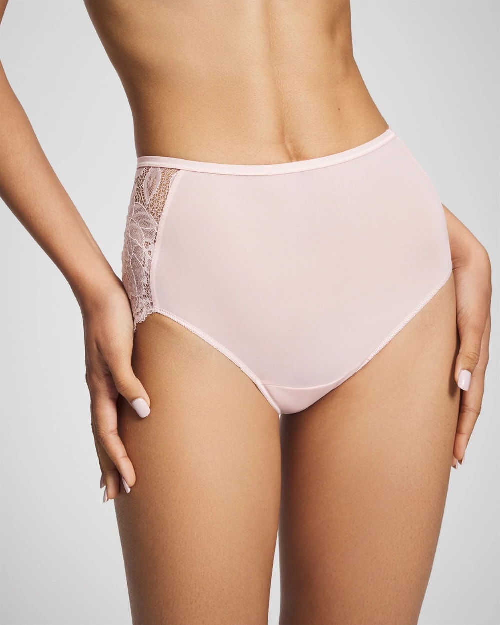 Lace Back Modern Brief Panty - PRETTY PINK | Soma Women