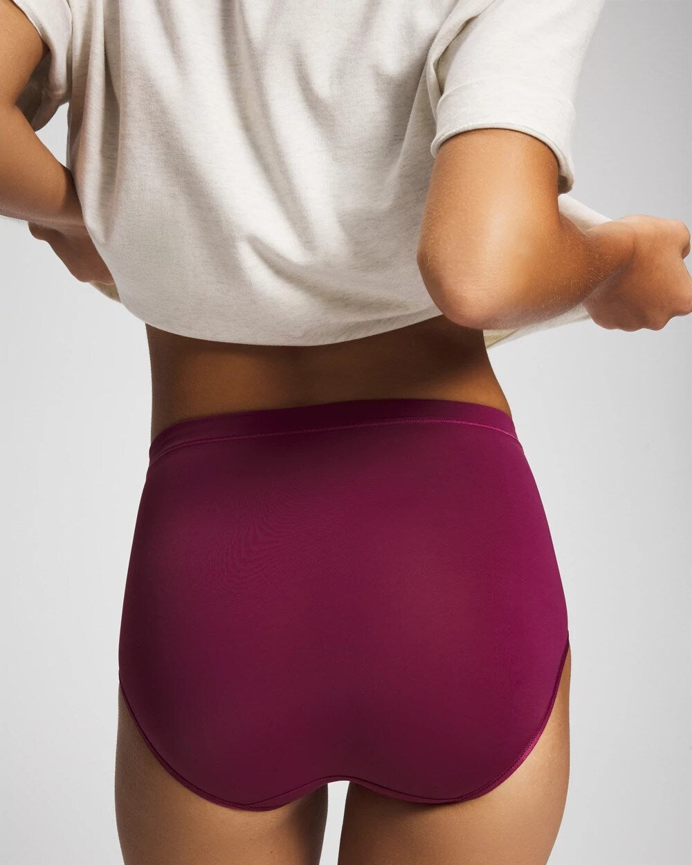 Modern Brief Panty - POMEGRANATE WINE | Soma Women