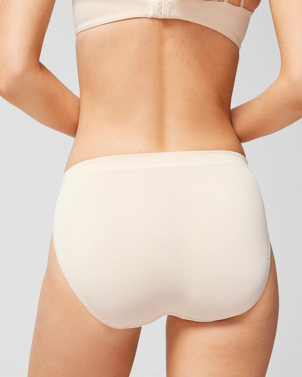 High-Leg Brief Panty - PALE SAND | Soma Women