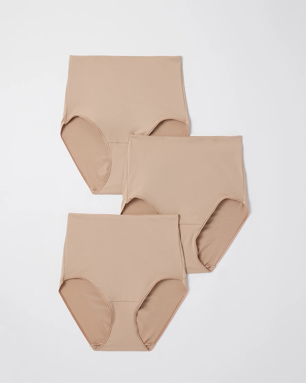 Tummy High-Waist Brief Panty 3 Pack - WARM AMBER MULTIPACK | Soma Women