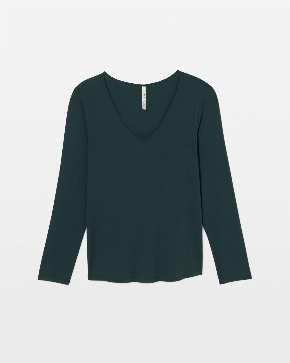 Classic Long Sleeve Pajama Top - GREEN JOLIE | Soma Women