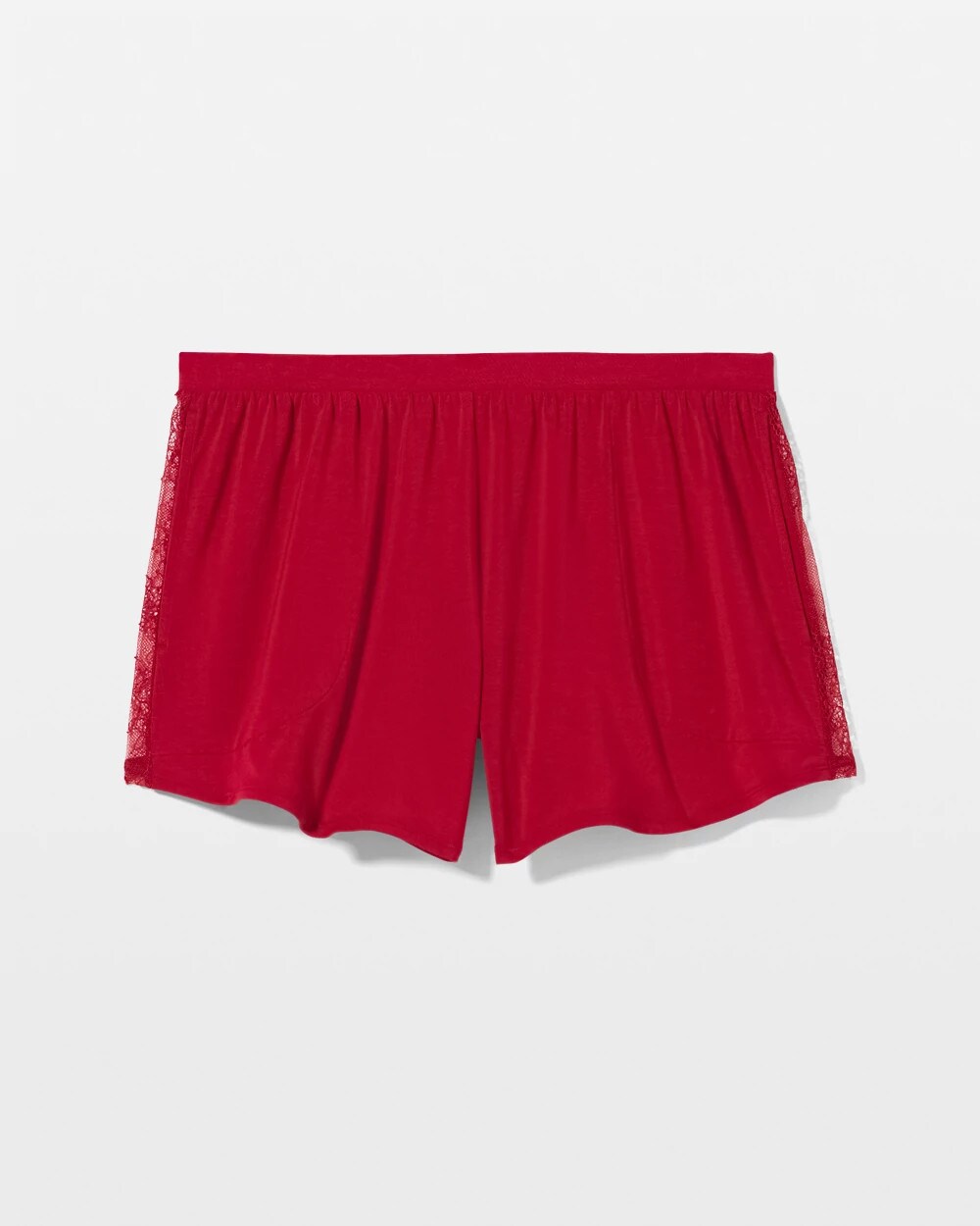 Lace Relaxed Pajama Short - PAINT THE TOWN RED | Soma Women