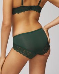 Hipster Panty with Enchanting Lace - LUSH EMERALD | Soma Women