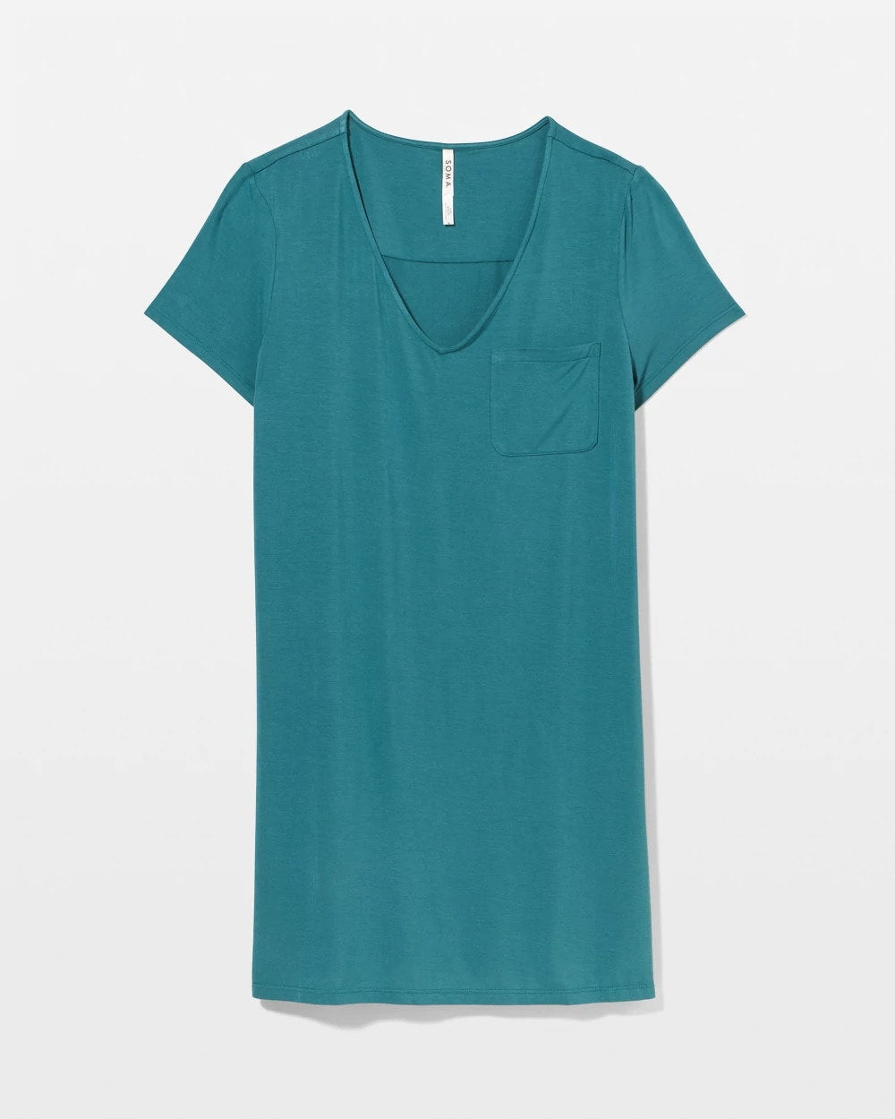 Short-Sleeve Sleepshirt - CERULEAN TEAL | Soma Women
