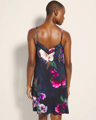 Chemise with Piping - FLEUR EVER DRAMA NAVY | Soma Women