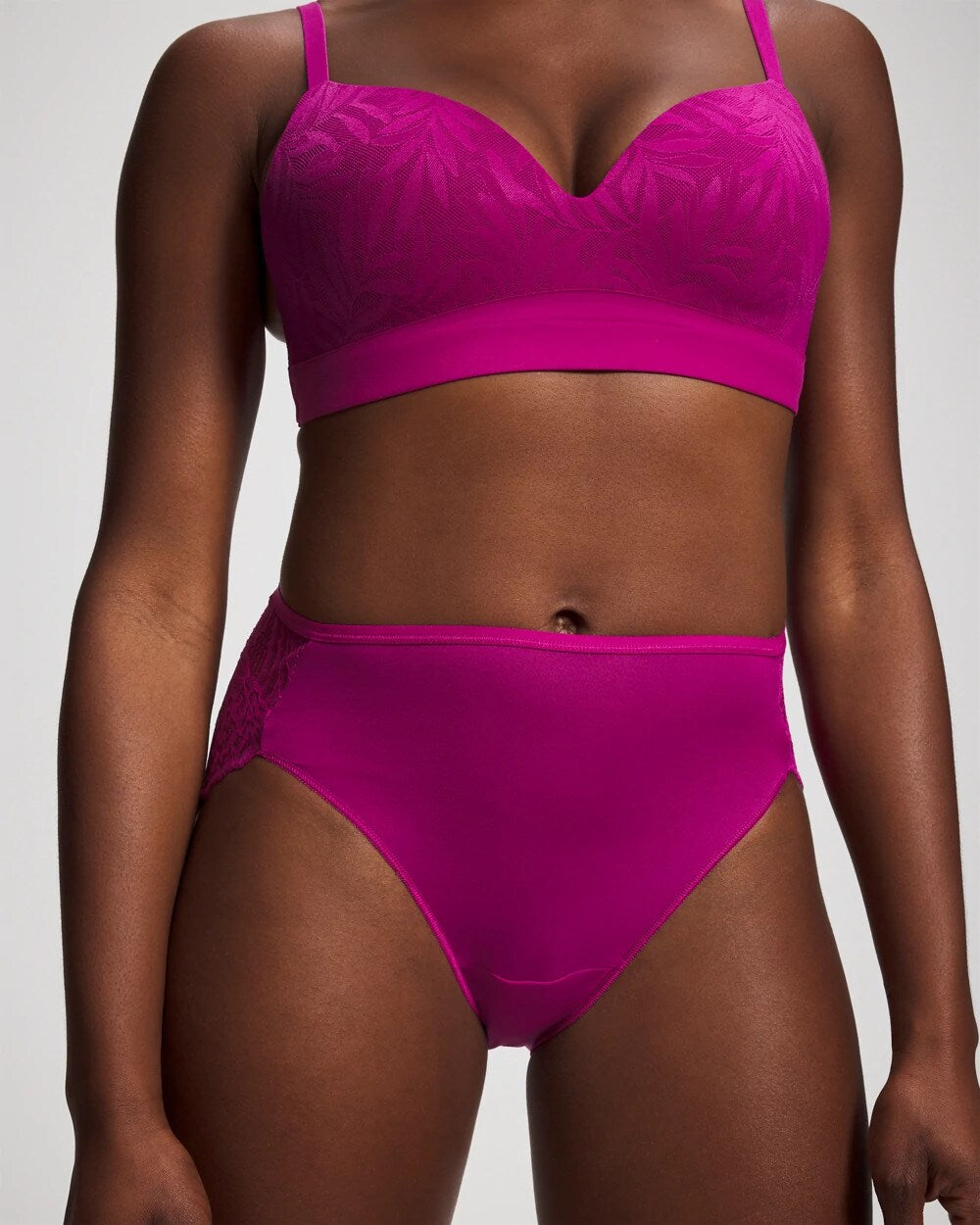 Lace Back High-Leg Panty - MAGENTA ORCHID | Soma Women
