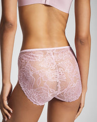 Lace Back High-Leg Panty - VINTAGE LILAC | Soma Women
