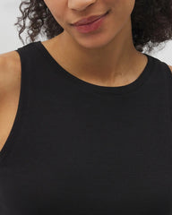 Ruched Pajama Tank - BLACK | Soma Women